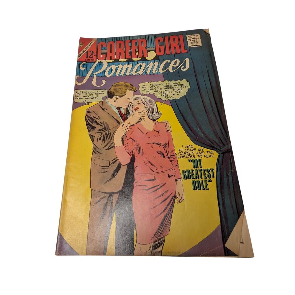 Vintage 1960s Career girl romances October edition
